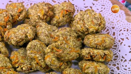 كوكيز الشوفان بالجزر | أميرة شنب