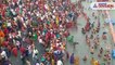 Ram Navami 2022: Devotees take holy dip in Saryu, worship in Ayodhya temples