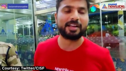 Mysuru man gets back bag with Rs 50000; thanks CISF personnel at Goa airport