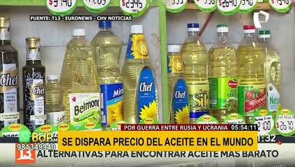 Precios del aceite continúan en aumento a nivel mundial por guerra entre Rusia y Ucrania