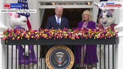 Biden celebrate Easter Egg Roll at the White House