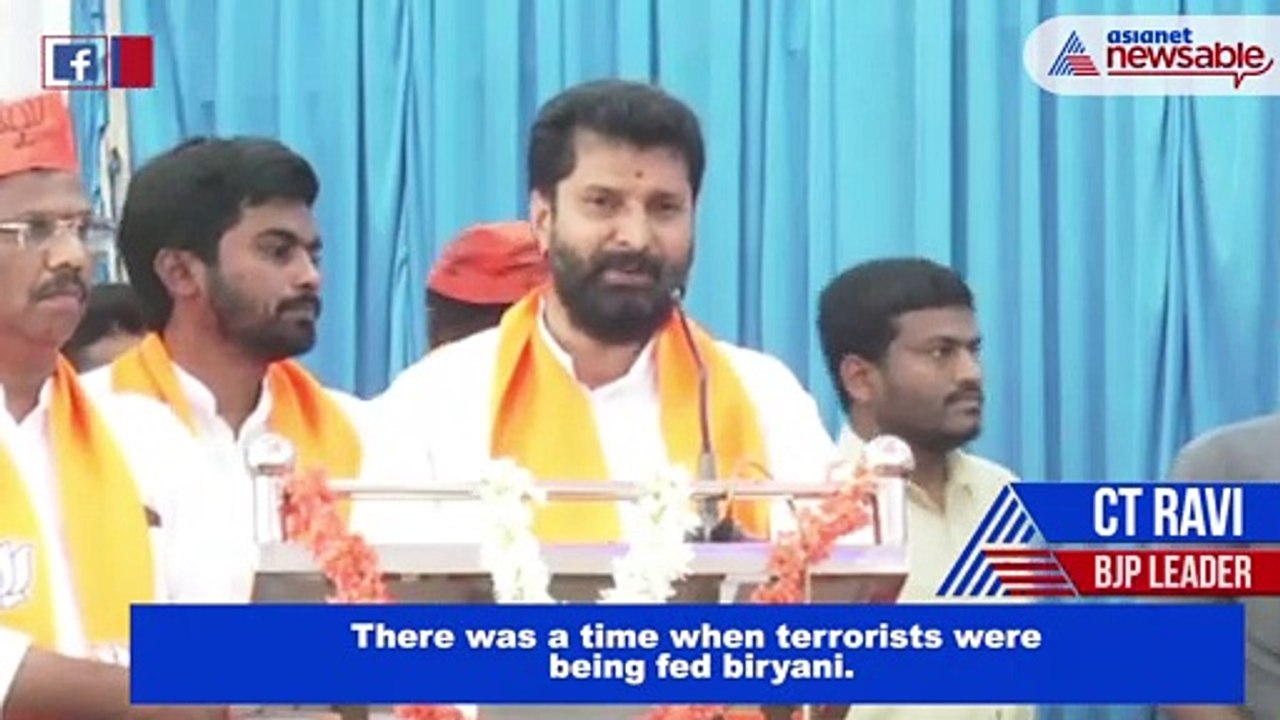 BJP leader CT Ravi justifies bulldozer action: 'Terrorists fed biryani are now facing bulldozer'