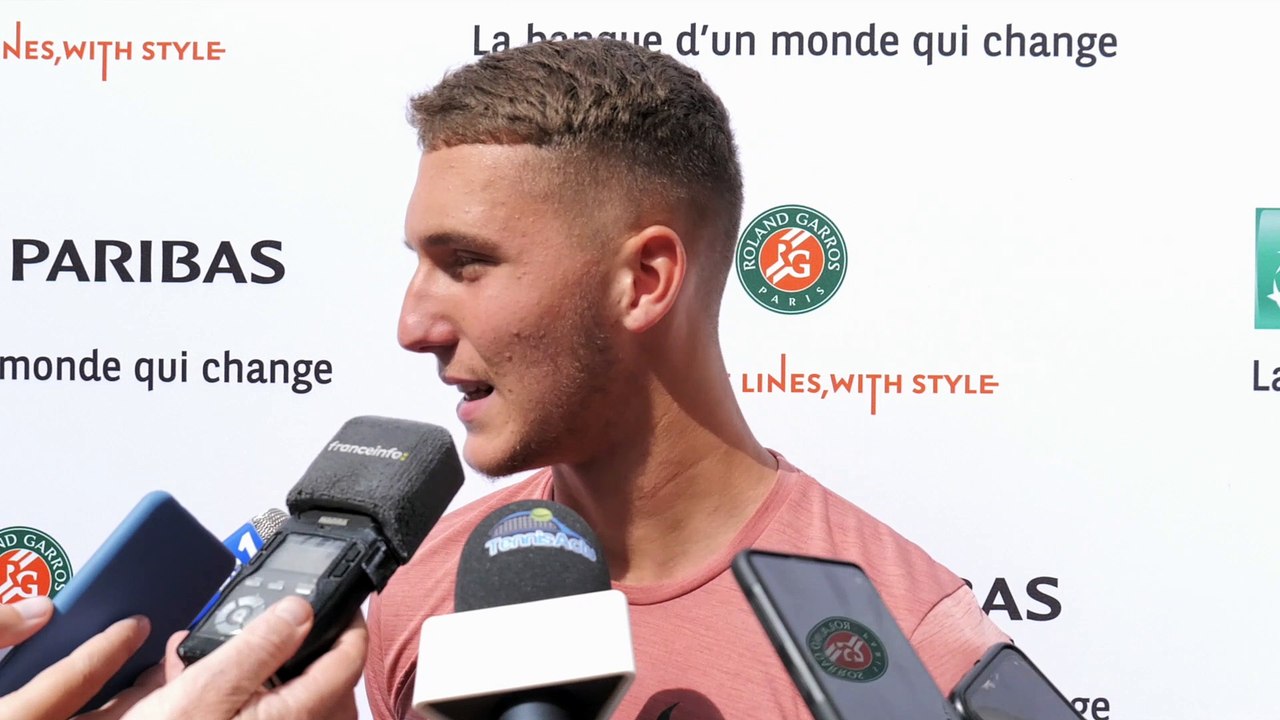 Roland-Garros 2022 - Sean Cuenin : "Je ne m'occupe pas des autres, je suis concentré sur ce que j'ai à faire"