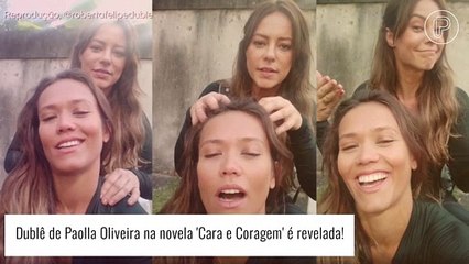 Conheça dublê de Paolla Oliveira na novela 'Cara e Coragem': bastidores das cenas são revelados