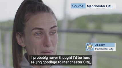 Jill Scott bids farewell to Manchester City fans