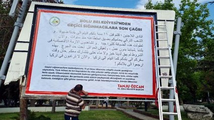 TANJU ÖZCAN'DAN SIĞINMACILARA, 'ARTIK İSTENMİYORSUNUZ, DÖNÜN ÜLKENİZE' İLANI
