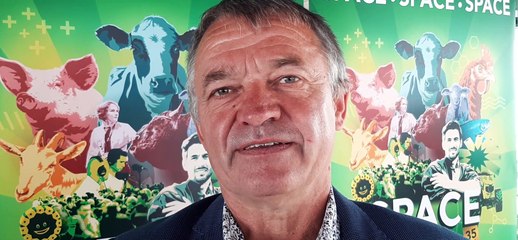 André Sergent, président de la chambre d'agriculture de Bretagne