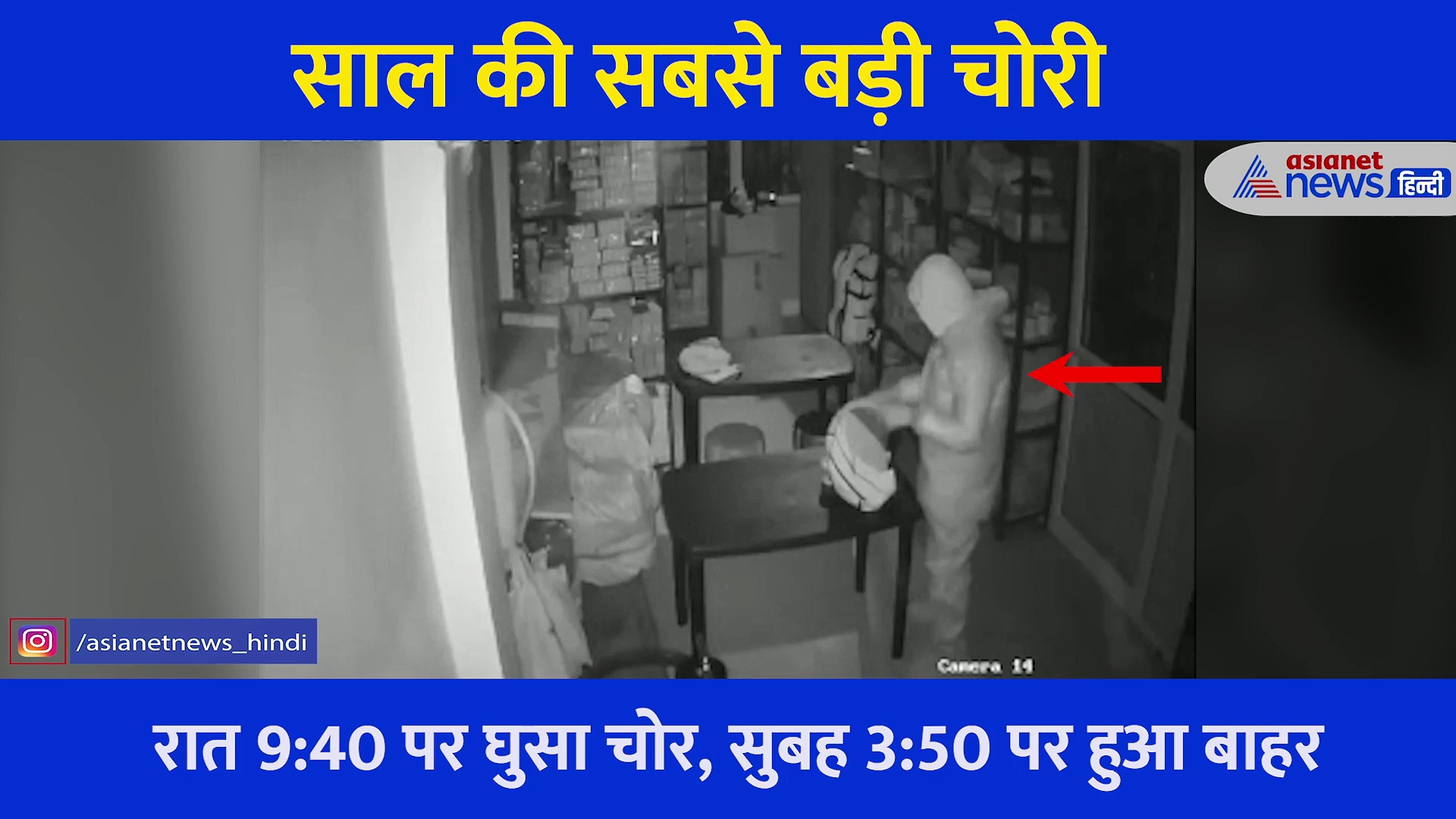साल की सबसे बड़ी चोरीः PPE किट पहन चोर ने 6 घंटे में उड़ाए 13 Cr. के गहने..खुद देखिए इलेक्ट्रीशयन का कारनामा