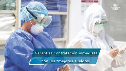 AMLO anuncia convocatoria para médicos especialistas; garantiza contratación inmediata