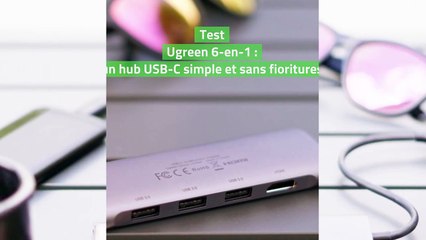 Test Ugreen 6-en-1 : un hub USB-C simple et sans fioritures