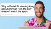 F1 Driver Daniel Ricciardo Replies to Fans on the Internet | Actually Me | GQ Sports