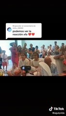 La sorpresa de una tía sevillista a su sobrina bética en su Comunión (reacción)