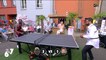 Le match de ping-pong entre Cyril Hanouna et Mathias Pogba