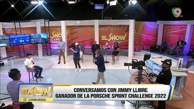 Conversamos con Jimmy Llibre ganador de la porsche sprint challenge 2022 | El Show del Mediodía