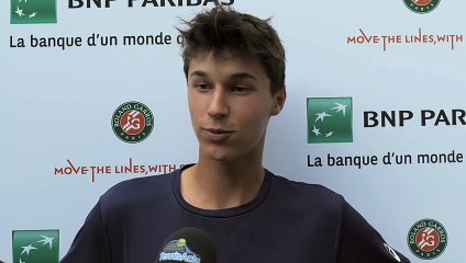 Roland-Garros 2022 - Gabriel Debru : "J'ai appris... maintenant place au tournoi Juniors !"