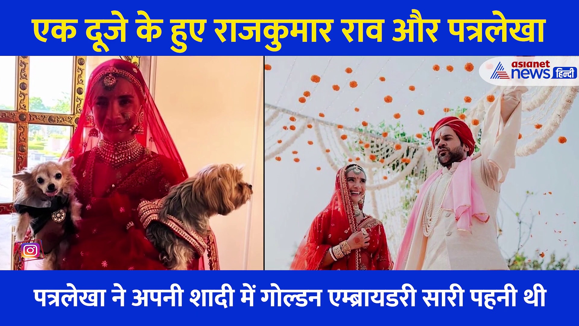 Rajkumar rao और Patralekha Wedding Album: चंड़ीगढ़ में शादी फिर रिसेप्शन, सिंदूर से फेरों तक पूरा एल्बम