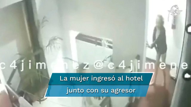 Los últimos momentos con vida de Zuleika, asesinada el hotel de la Ciudad de México