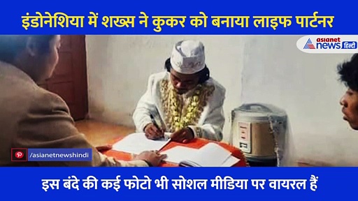 गजब: जिस कुकर में खाना बनाता था शख्स उसी से रचाई शादी, फोटो भी किए शेयर