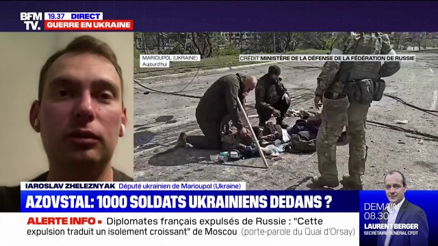 Le député de Marioupol se dit inquiet pour les soldats ukrainiens capturés par la Russie