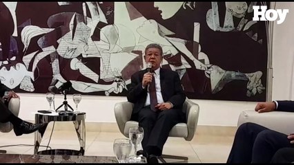 Leonel a Abinader: ¨Si busca en Google sabrá que manejamos la crisis adecuadamente¨