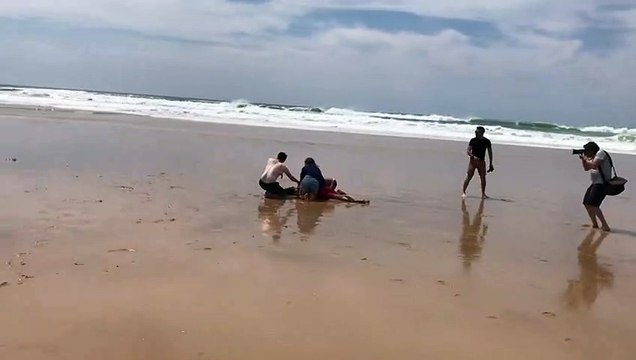 Un nageur sauvé in extremis de la noyade en Gironde.