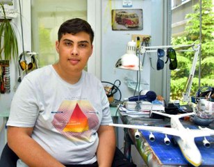 Maket tutkunu Aliağalı Devrim Baran Gündüz Türkiye 1'incisi oldu