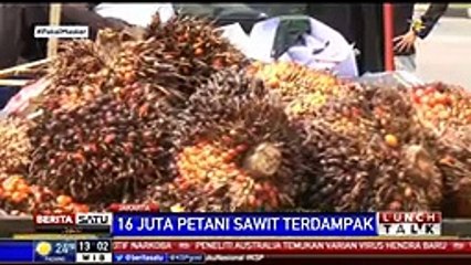 Pihak Istana Temui Petani Sawit yang Demo Tolak Larangan Ekspor CPO