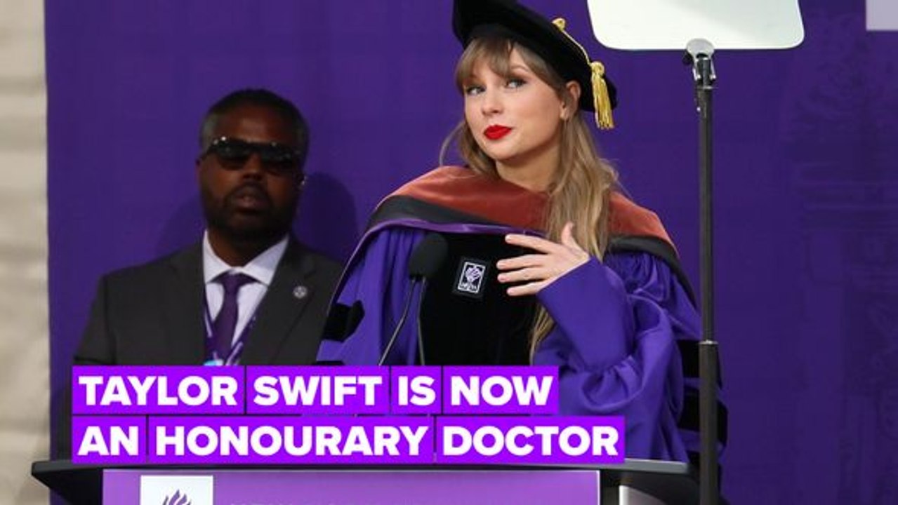 Taylor Swift receives NYU Honourary Doctorate & gives epic 22-minute speech