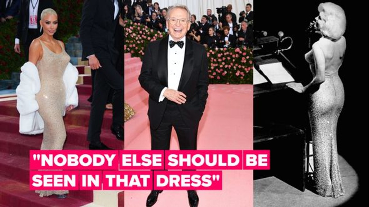 Not even Marilyn Monroe's dress designer liked Kim K's met outfit