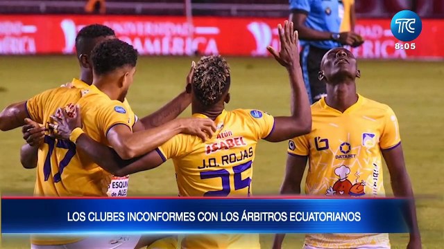 Clubes se quejan de los arbitrajes en los últimos encuentros