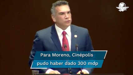 Layda Sansores difunde audio de Alejandro Moreno diciendo que Cinépolis aportó 25 mdp al PRI