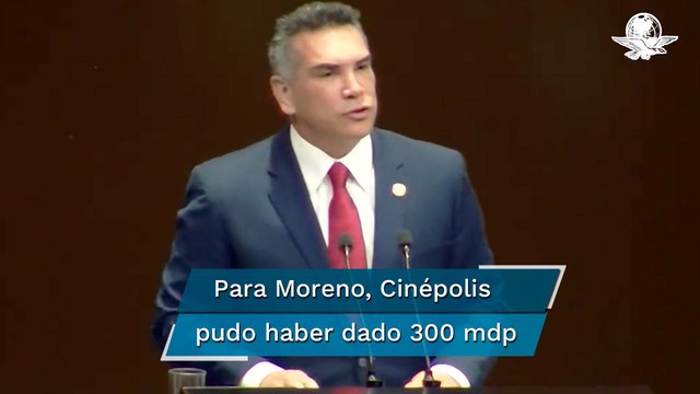 Layda Sansores difunde audio de Alejandro Moreno diciendo que Cinépolis aportó 25 mdp al PRI