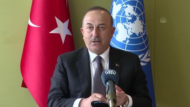 BİRLEŞMİŞ MİLLETLER - Çavuşoğlu, Türk gazetecilerle bir araya geldi (2)
