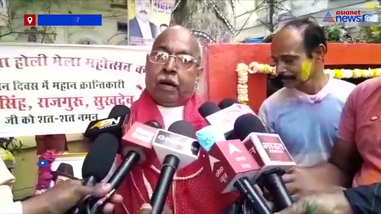 होली के बाद भी कानपुरवासियों ने जमकर खेली होली, गंगामेला के पर्व पर उत्साहित दिखे लोग