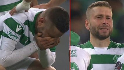 Maç biter bitmez yere çöküp hüngür hüngür ağlamıştı! Konyaspor, Skubic'in mektubunu yayımladı