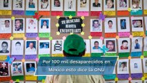 Secretario General de la ONU expresa solidaridad a familias de los 100 mil desaparecidos en México