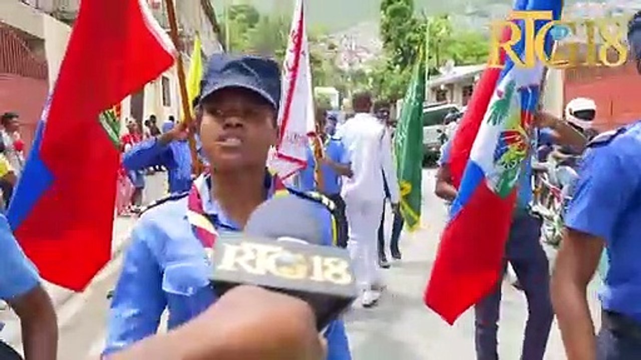 Aktivite plizyè legliz nan Kafoufèy nan okazyon fèt drapo a.