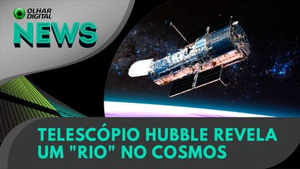 Ao Vivo | Telescópio Hubble revela um "rio" no cosmos | 18/05/2022 | #OlharDigital