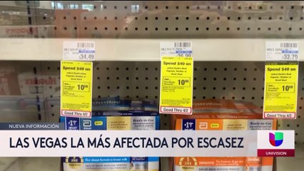 Escasez de Fórmula para bebés
