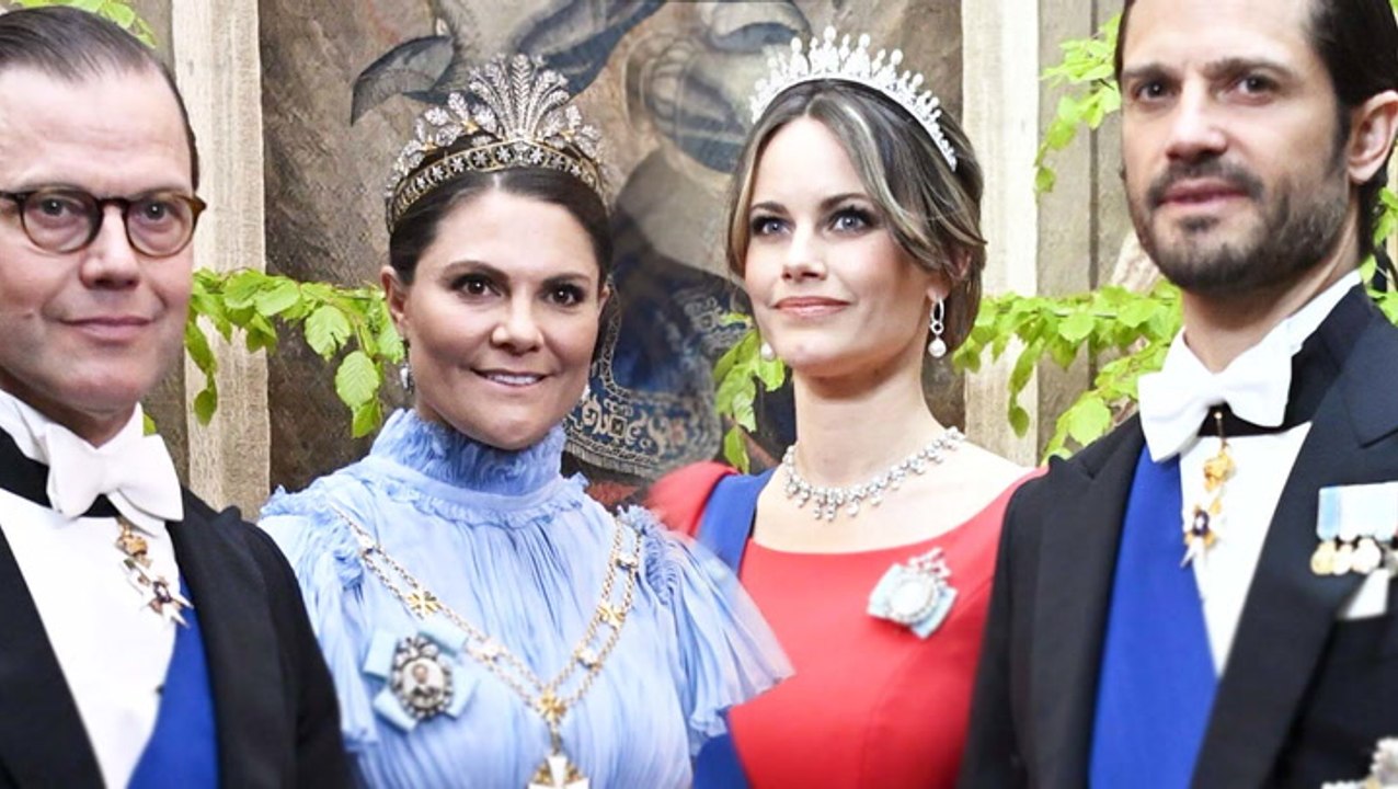 Einfach nur wow! Die schwedischen Royals super edel bei Gala