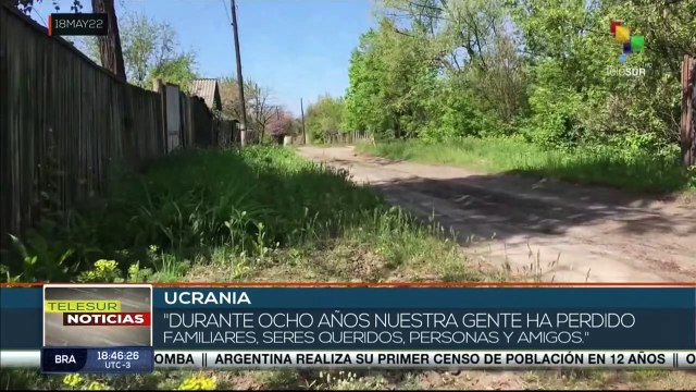 Fuerzas militares ucranianas bombardearon edificios residenciales en ciudad minera de Kirovsk
