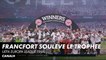L'Eintracht Francfort soulève le trophée - Finale Europa League - Francfort / Rangers