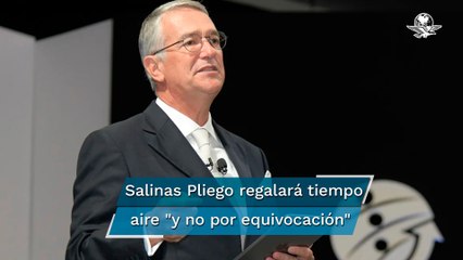 Salinas Pliego lanza dardo a BBVA; "Yo no les voy a regalar café, les regalaré tiempo aire", dice