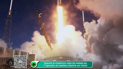 Download Video: Starlink: SpaceX já implantou mais da metade da 1ª geração de satélites