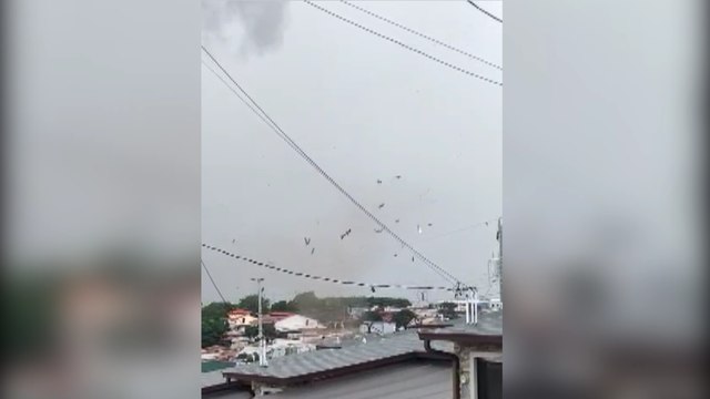 tn7-10 casas destechadas, daños en tendido eléctrico y abastecimiento de agua deja tornado en Heredia-180522