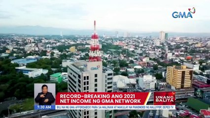 Record-breaking ang 2021 net income ng GMA Network | UB
