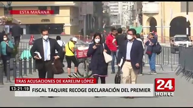 Aníbal Torres: fiscal Luz Taquire afirma que premier “ha respondido todas las preguntas”