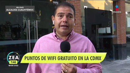 Así operan los puntos de WiFi gratuitos en la CDMX