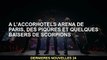 Morsures et bisous de Scorpions à l'AccorHotels Arena de Paris