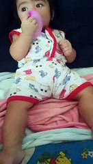 Baby gemes sama balon